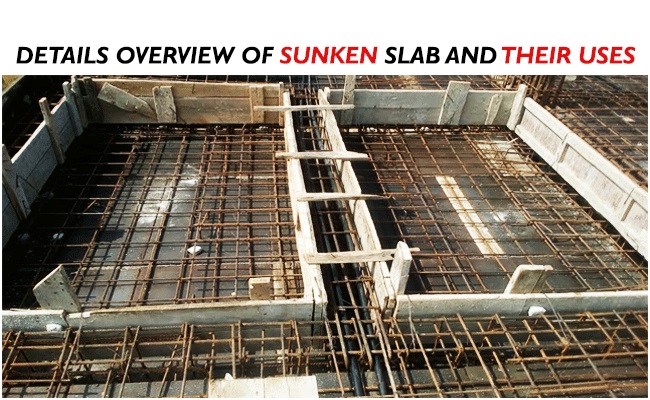 sunken slab